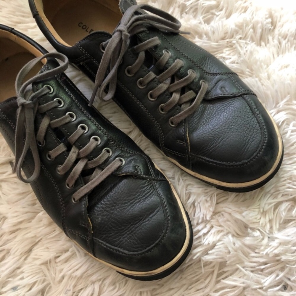 Cole Haan Vartan Black Leather Sport Sneaker 11